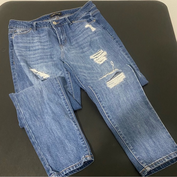 Almost Famous Distressed Jeans sz 13 - Picture 2 of 7